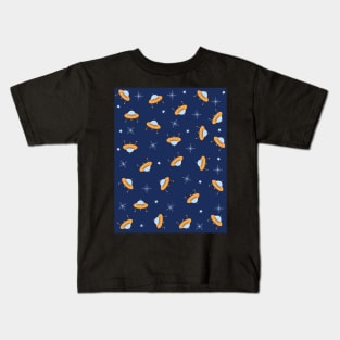 UFOs Pattern Design Kids T-Shirt